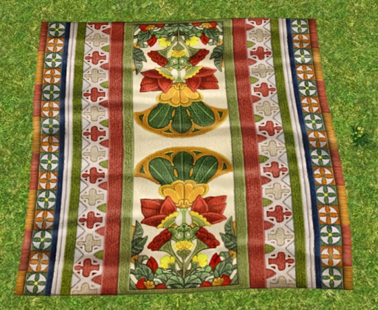 Building preview of Homestead Elegant Lotus Carpet (Large)