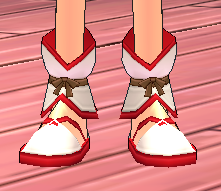 Equipped Nosuri's Shoes viewed from the front