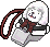 Inventory icon of Mini White Poodle Whistle