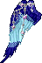 Icon of Noble Blue Galaxy Starlight Wings