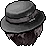 Icon of Mafia Cap and Wig (M)