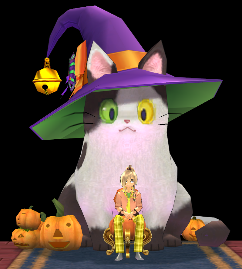 Seated preview of Witchy Kitty Chair