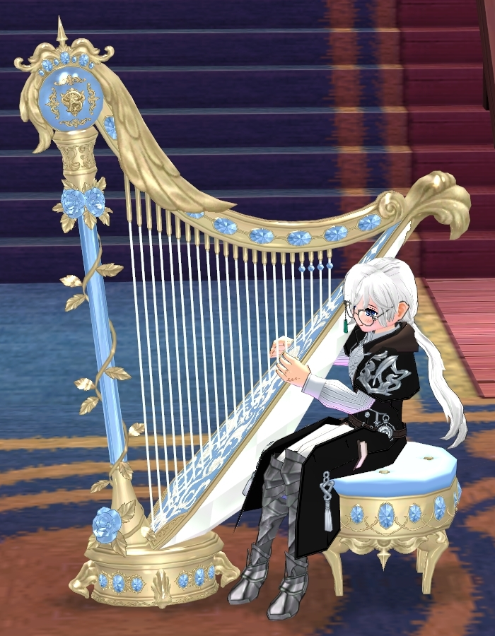 Seated preview of Bleugenne Cosmetics Harp