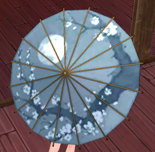 Classic Eastern Umbrella opened