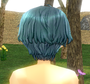 Equipped Refined Medium Wig viewed from the back