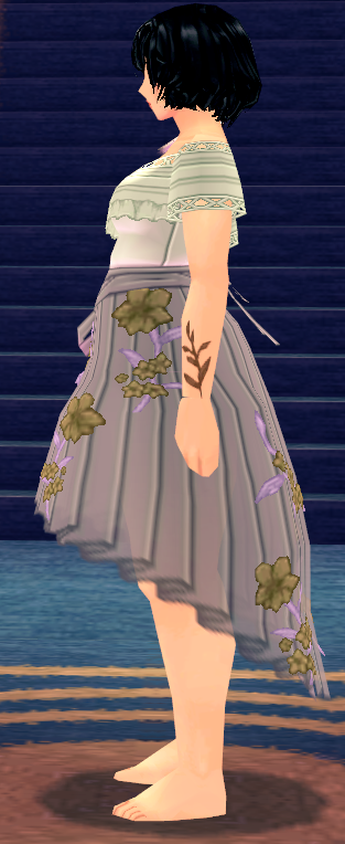 Equipped Summer Island Hopper Dress (F) viewed from the side
