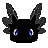 Icon of Black Far Darrig Mask