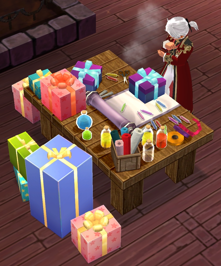 Seated preview of Gift-Wrapping Table