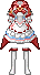 Inventory icon of Candy Pop Riding Hood Outfit (F) (Default)