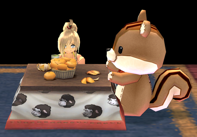 Seated preview of Lonely Kotatsu