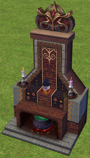 Building preview of Homestead Halloween Mage's Cauldron