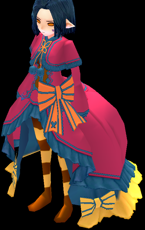 Equipped Beatrice Outfit (F) viewed from an angle