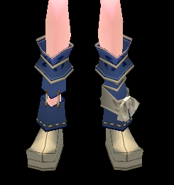 Equipped Shaman Shoes viewed from the front