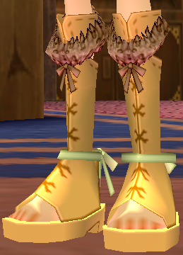 Equipped Shamala Shoes viewed from an angle