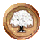 Inventory icon of Copper Snowflower Tree Coin