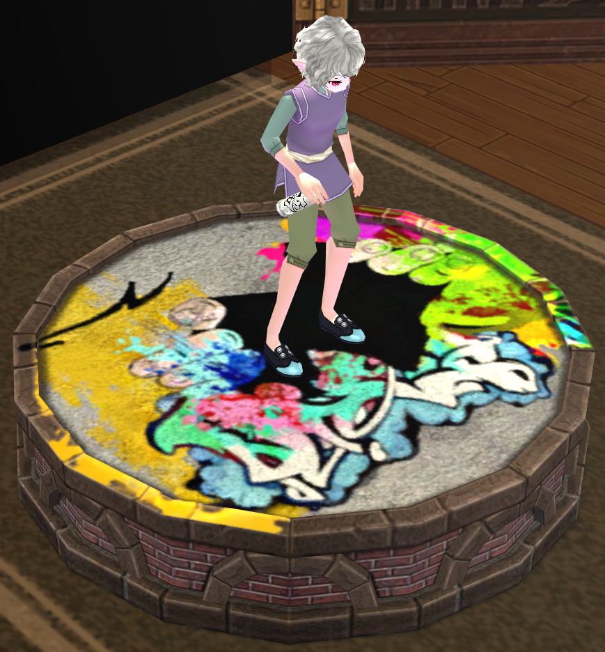 Seated preview of Create Graffiti Floor