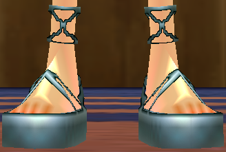 Equipped Thick Sandals viewed from the front