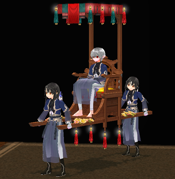 Seated preview of Floral Palanquin