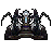 Icon of Divine Grim Reaper Chair