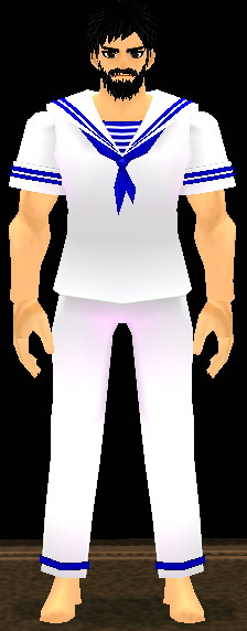 Equipped Giant Sailor Uniform (M) (Default) viewed from the front