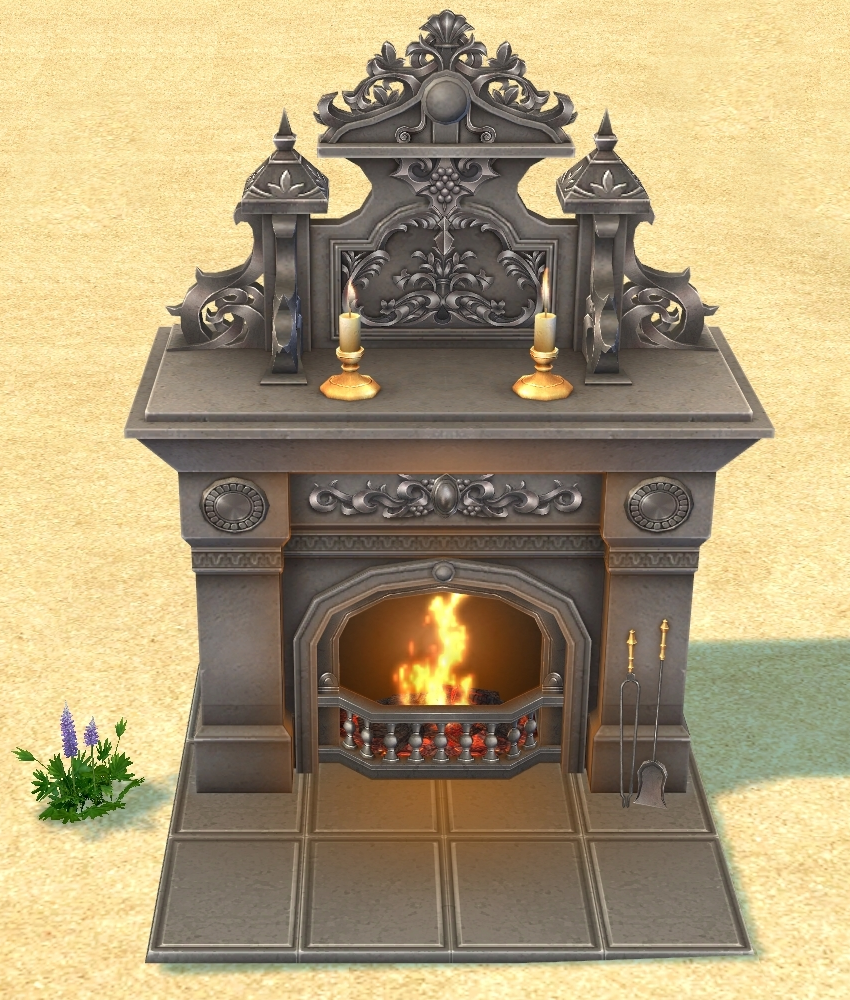 Building preview of Homestead Mysterious Mansion's Fireplace