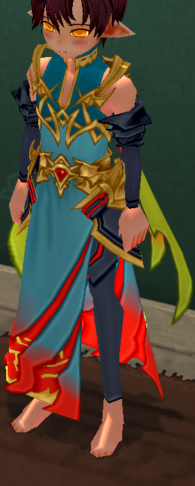 Equipped Abaddon Nobility Wear (M) (Dyed) viewed from an angle