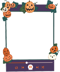 Halloween Music Player Style Frame preview.png