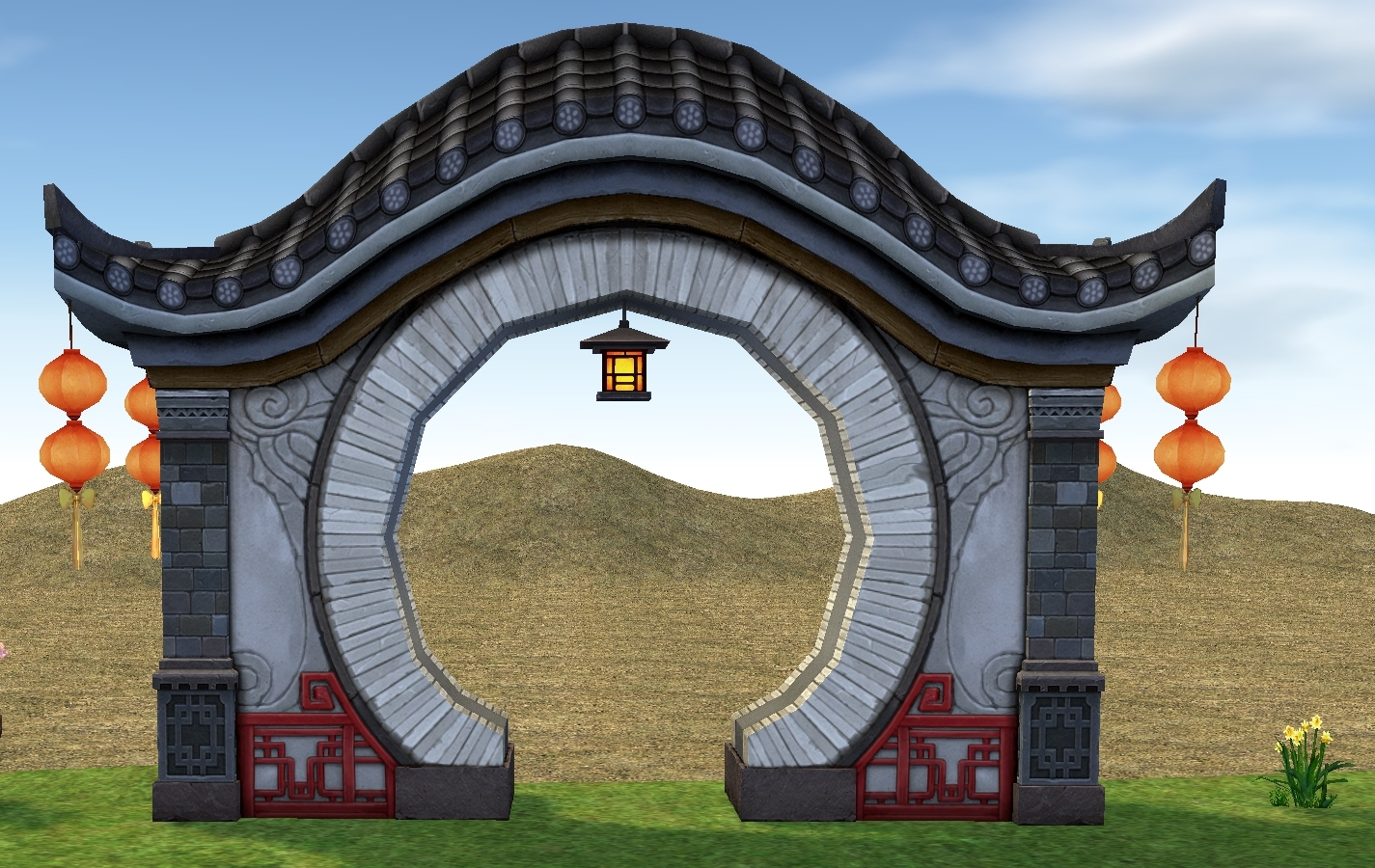 Building preview of Homestead Small Oriental Archway