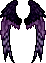 Icon of Purple Falcon Wings