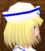 Equipped Sailor Hat (F) (Default) viewed from the side