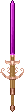 Dustin Silver Knight Sword (Purple Blade).png