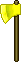 Inventory icon of Hatchet (Yellow)