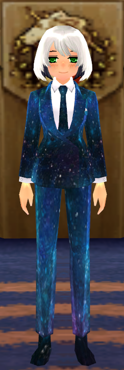 Equipped Star Piece Suit (F) viewed from the front