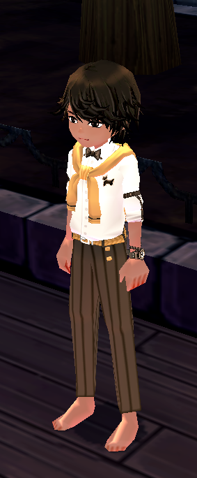Equipped Royal Academy Math Teacher Outfit (M) viewed from an angle