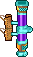 Inventory icon of Cylinder (Purple&Cyan)