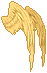 Icon of Yellow Holy Feather Wings