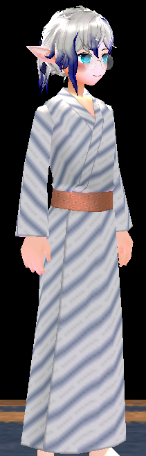 Equipped Yukata (Style B) (M) viewed from an angle