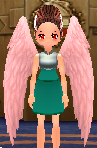 Baby Pink Angel Wings Equipped Front.png