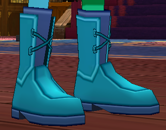 Equipped Formal Eluned Alchemist Shoes (F) viewed from an angle