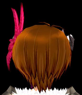 Equipped Phoenix Knight Headpiece (F) viewed from the back