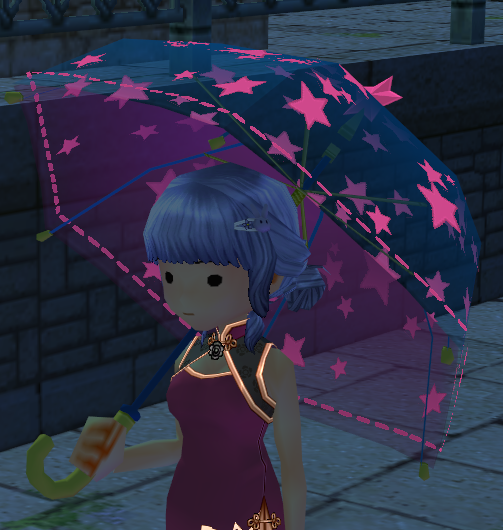 Twinkle Star Umbrella Opened Night.png