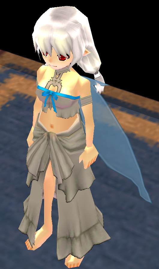 Equipped Asuna ALO Outfit viewed from an angle