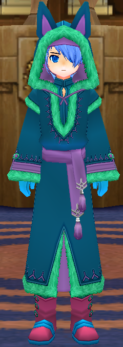 Fluffy Arctic Fox Outfit (F) - Mabinogi World Wiki