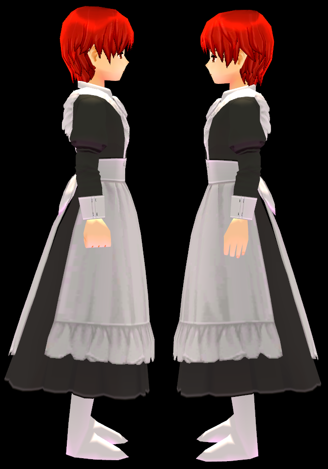 Equipped Eluned Classic Maid Dress (M) viewed from the side