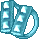 Inventory icon of Spiked Knuckle (Blue)