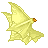 Icon of Pale Yellow Demon Wings