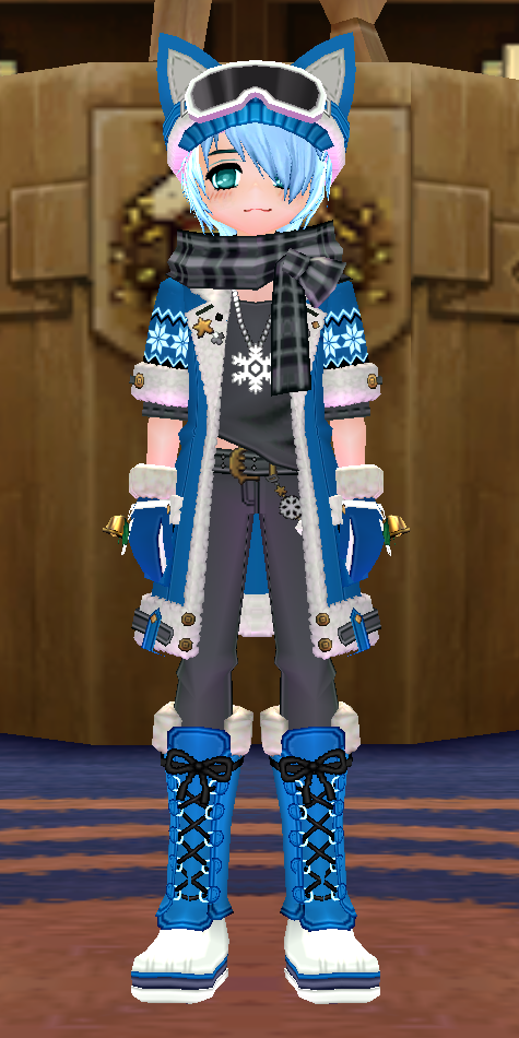 Fluffy Arctic Fox Outfit (F) - Mabinogi World Wiki