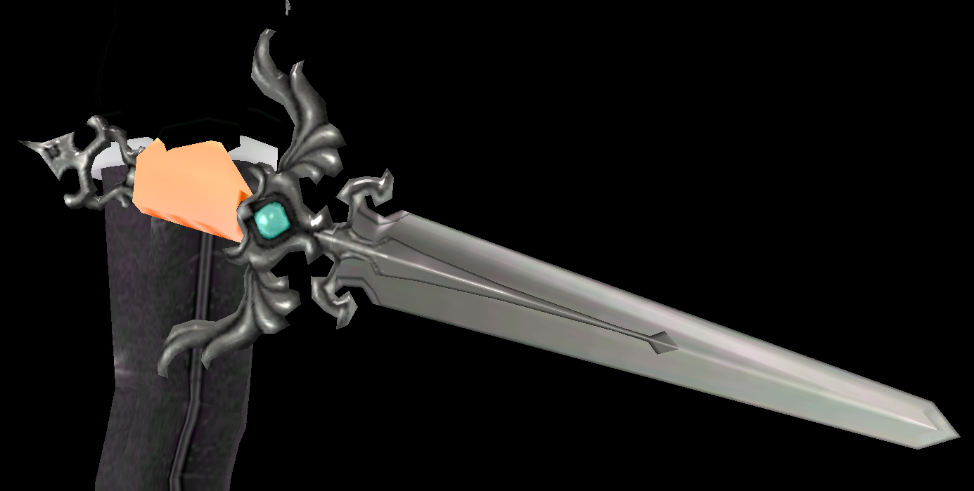Equipped Noblesse Deity Sword