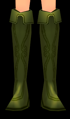 Vine-print Hunting Boots Equipped Front.png