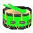 Inventory icon of Snare Drum of Cheer (Green)